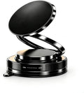 Magnetic Car Mount — Foldable Vacuum Suction, 360°