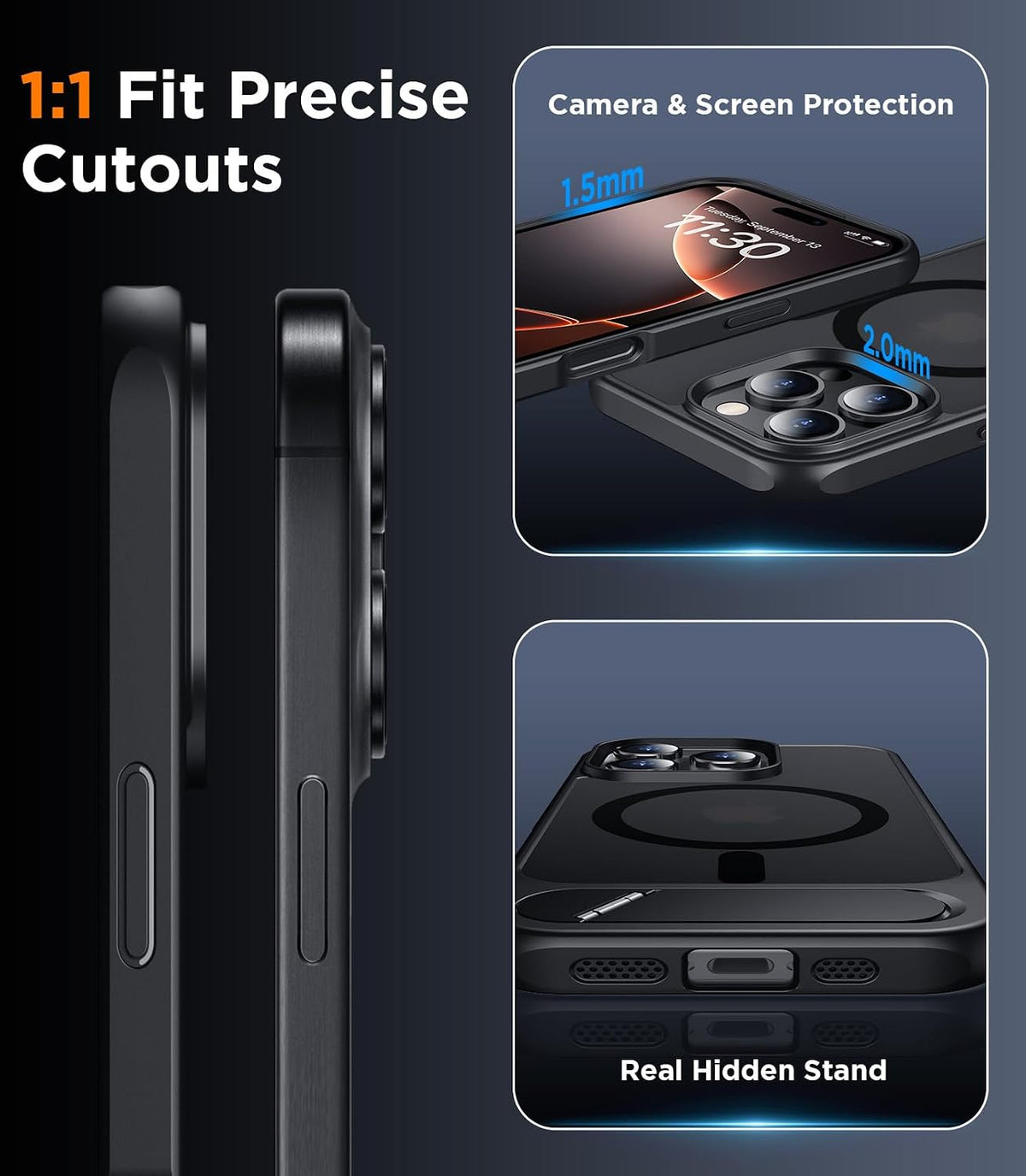 MagShield MagSafe Hülle — iPhone 16 Pro Max