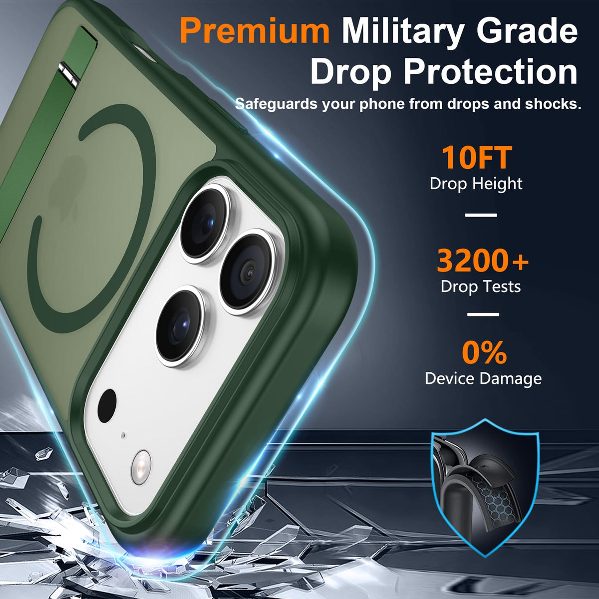 ClearGuard Pro MagSafe Case — iPhone 17 Pro Max