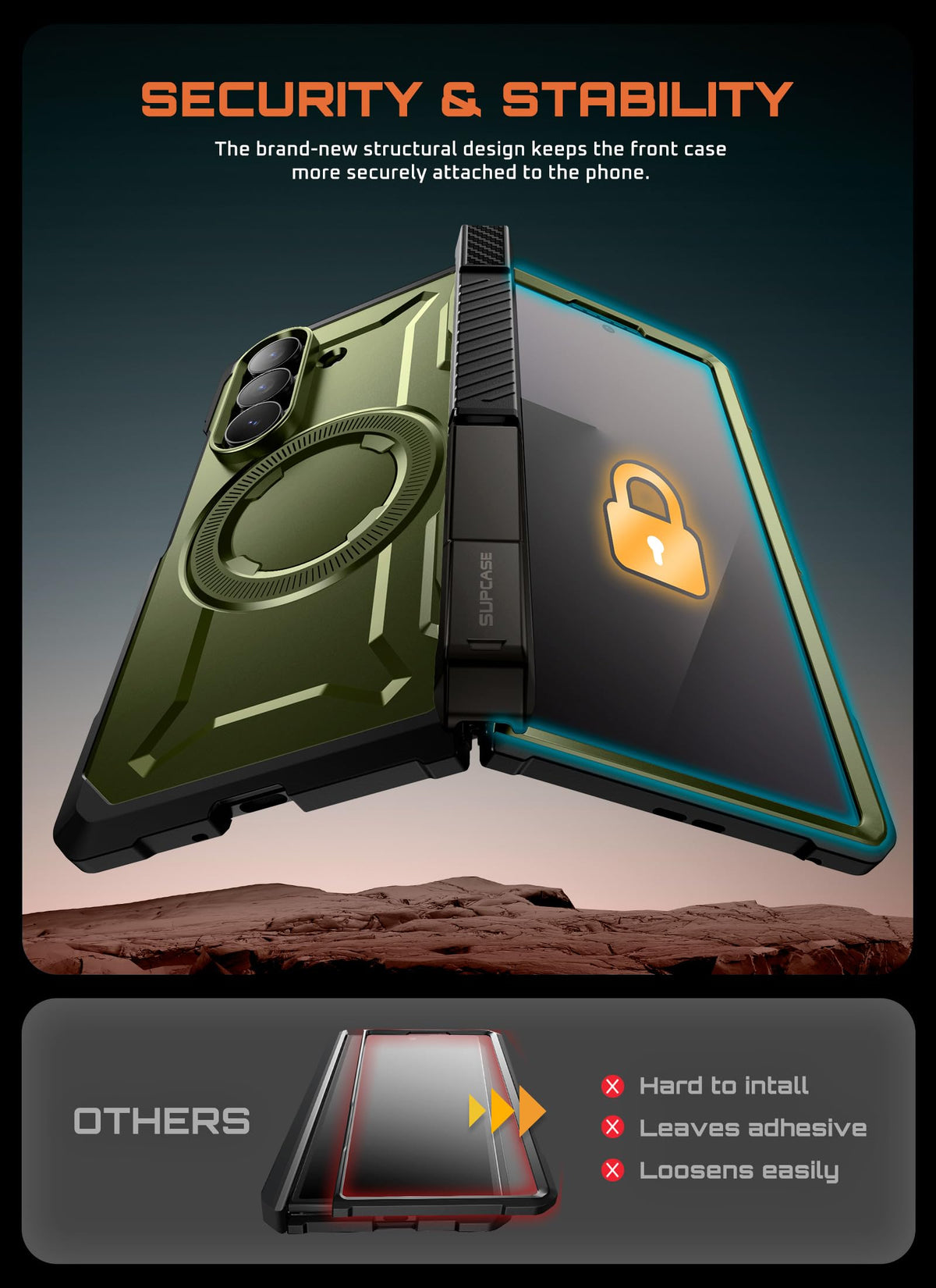 FoldGuard Elite Case — Samsung Galaxy Z Fold 7