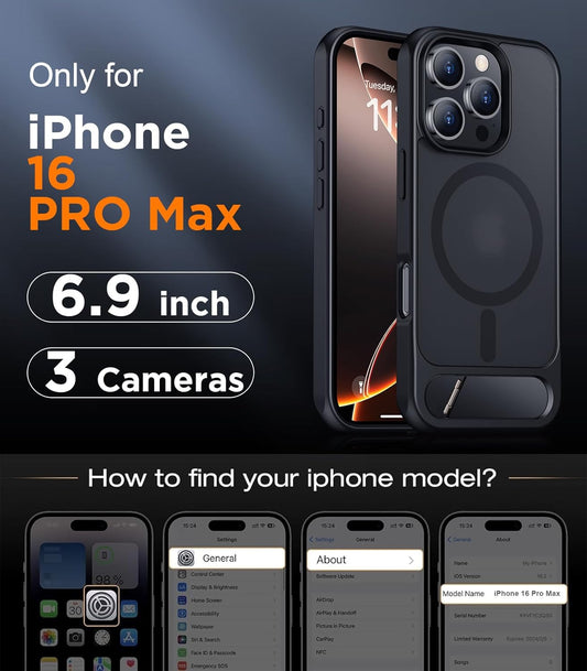 MagShield MagSafe Case — iPhone 16 Pro Max