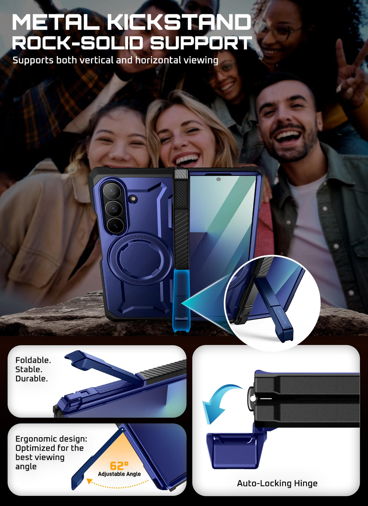 FoldGuard Elite Case — Samsung Galaxy Z Fold 7