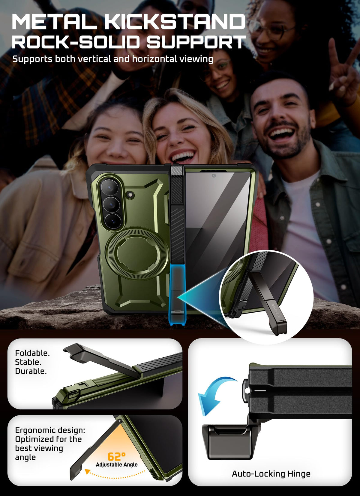 FoldGuard Elite Case — Samsung Galaxy Z Fold 7
