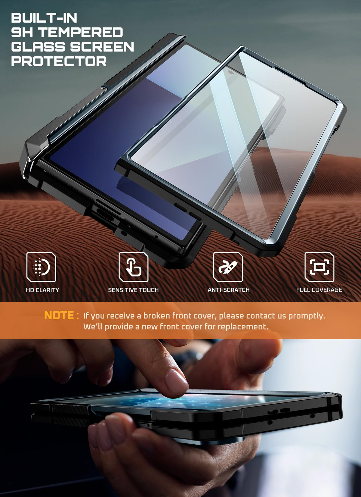 FoldGuard Elite Case — Samsung Galaxy Z Fold 7
